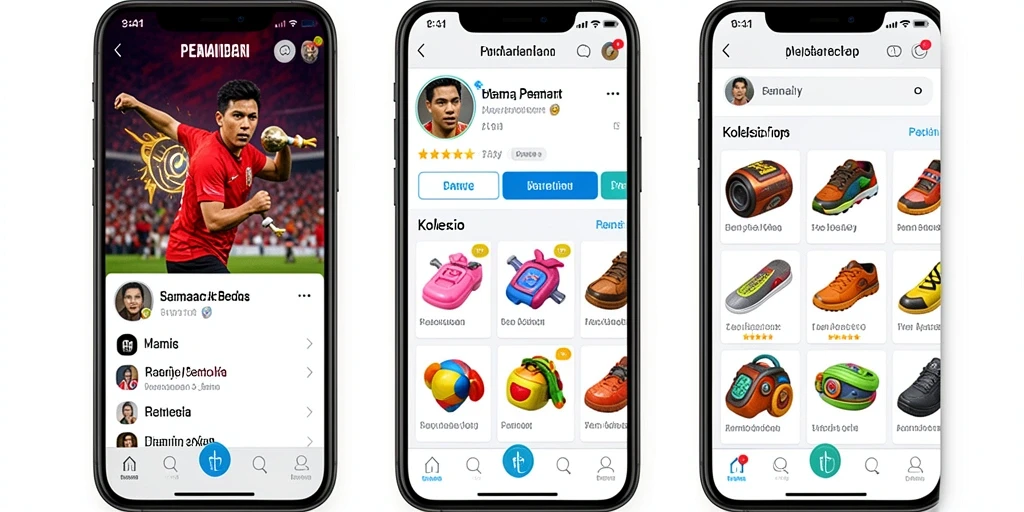lakutoto - Tangkapan layar dari mode permainan multiplayer yang seru.